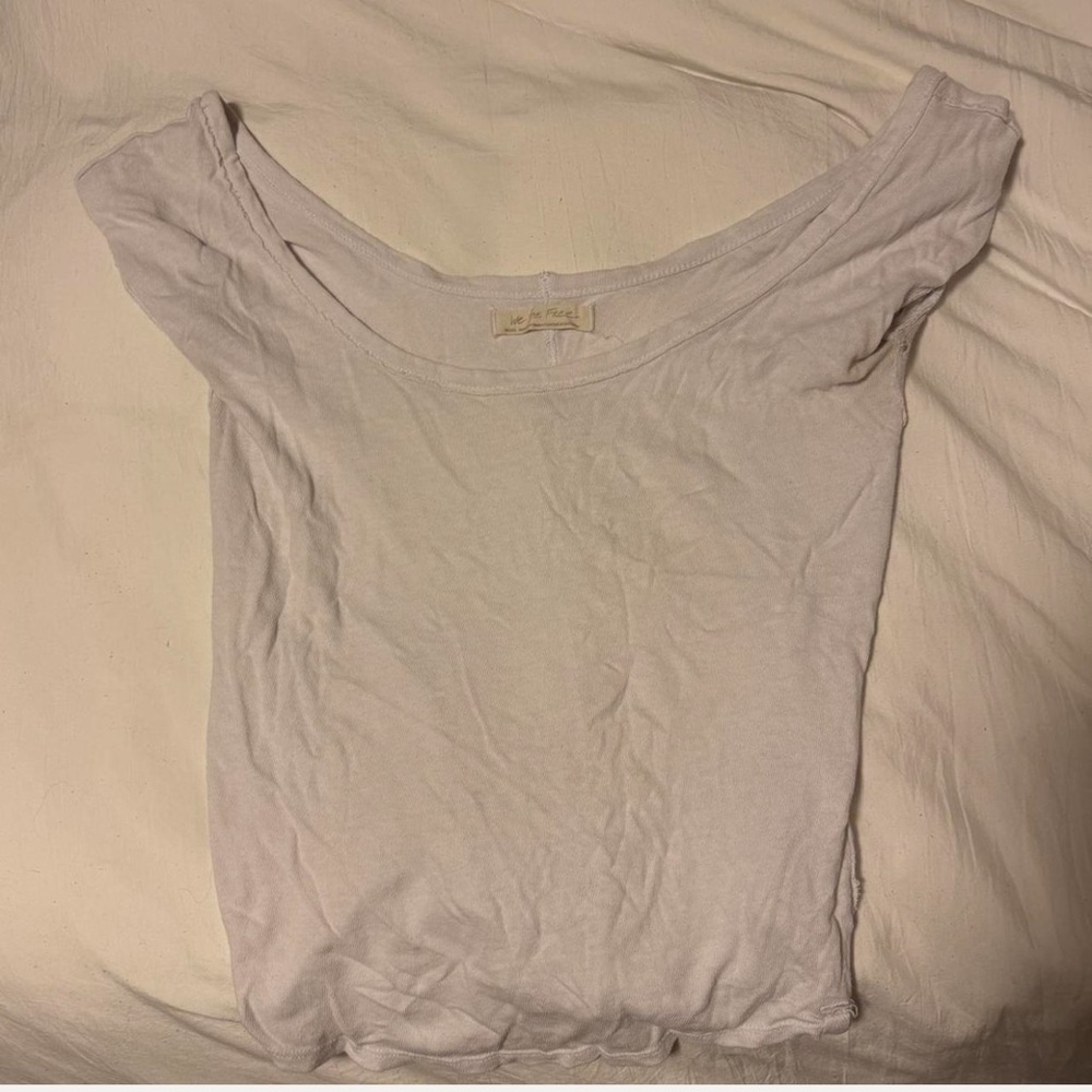 Free People Women's White Top